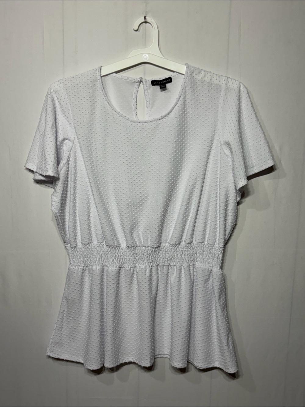 Lane Bryant Plus Size Peplum Top